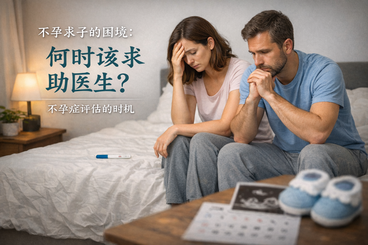 女性进行不孕评估与备孕检查,结合排卵监测与生育力分析制定怀孕计划